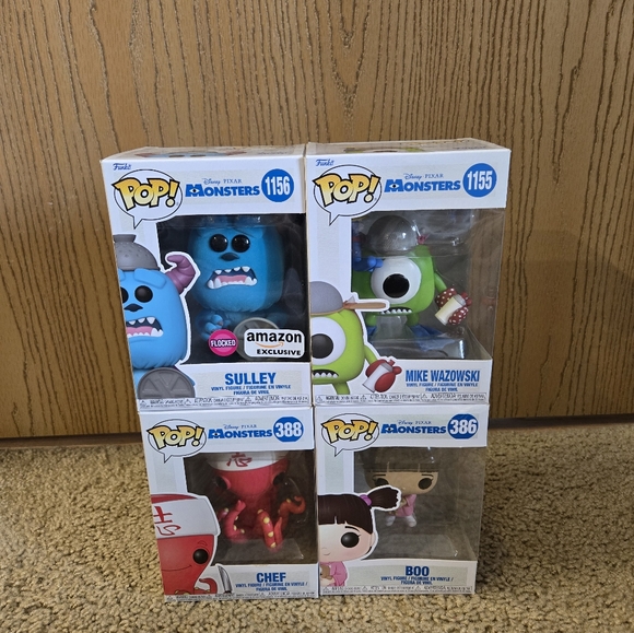 Funko Other - Funko Pop Monsters Inc Collectible Figure Set